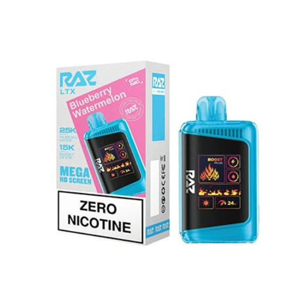 RAZ LTX 25K ZERO DISPOSABLE VAPE - 25,000 PUFFS