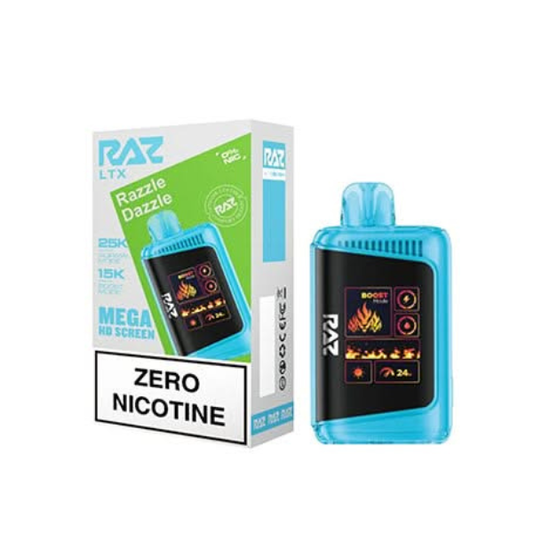RAZ LTX 25K ZERO DISPOSABLE VAPE - 25,000 PUFFS