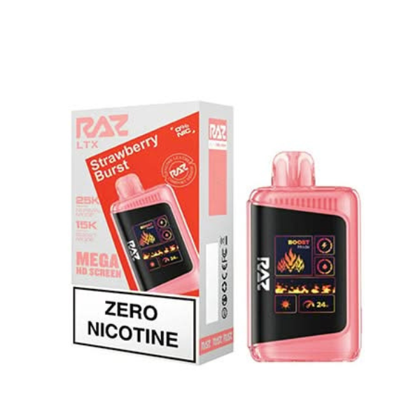 RAZ LTX 25K ZERO DISPOSABLE VAPE - 25,000 PUFFS