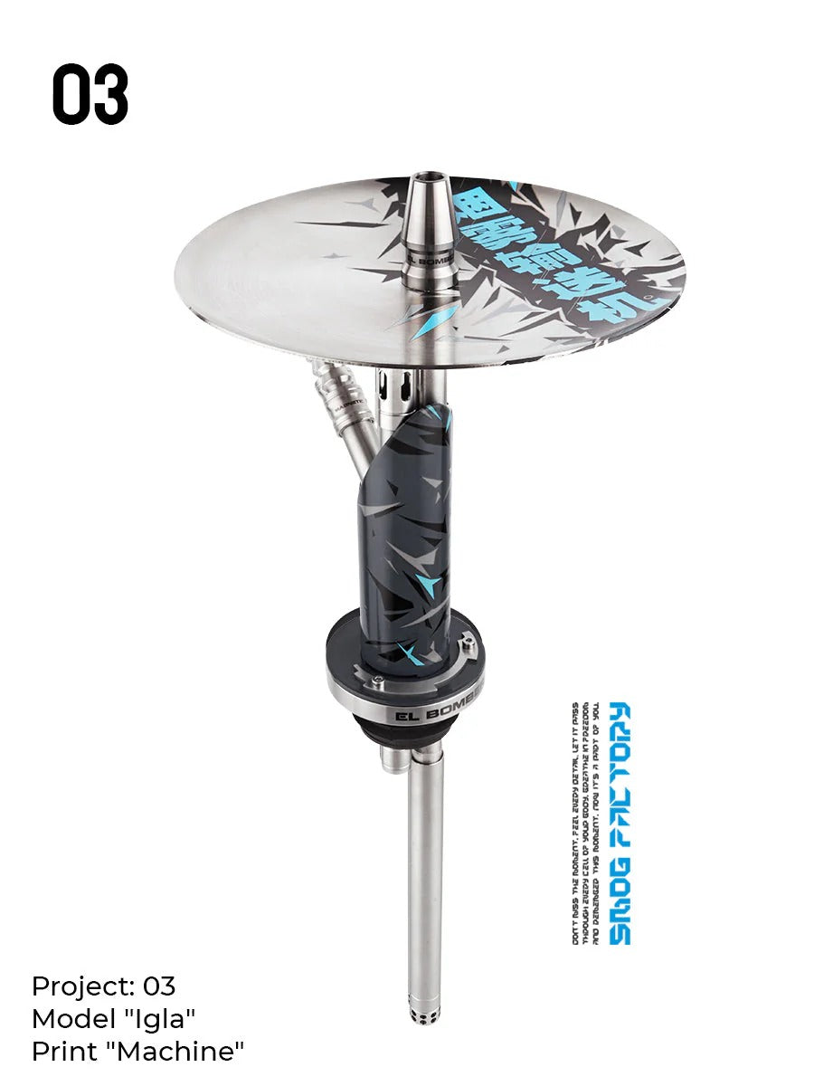 El Bomber Igla Machine Hookah