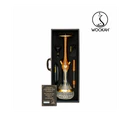 Wookah 24K Gold-Plated Amber Gold Walnut Hookah Set