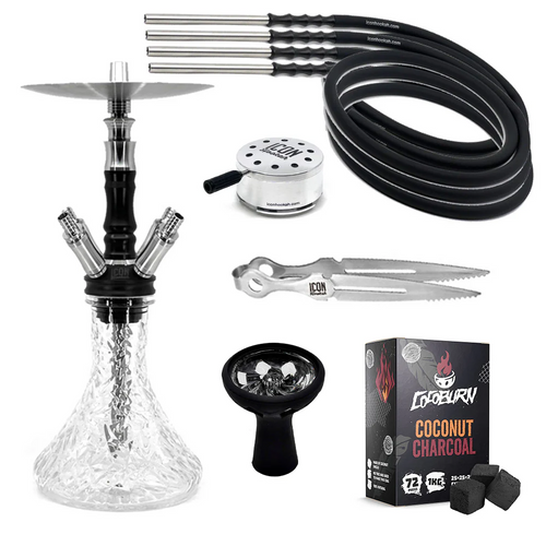 4-Hose Hookah Starter Kit