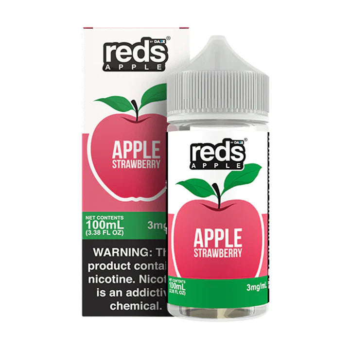 Reds Apple Strawberry 100ml Description Reds Apple Strawberry 100ml